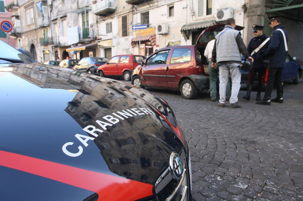 carabinieri Napoli camorra (Afp)&nbsp;