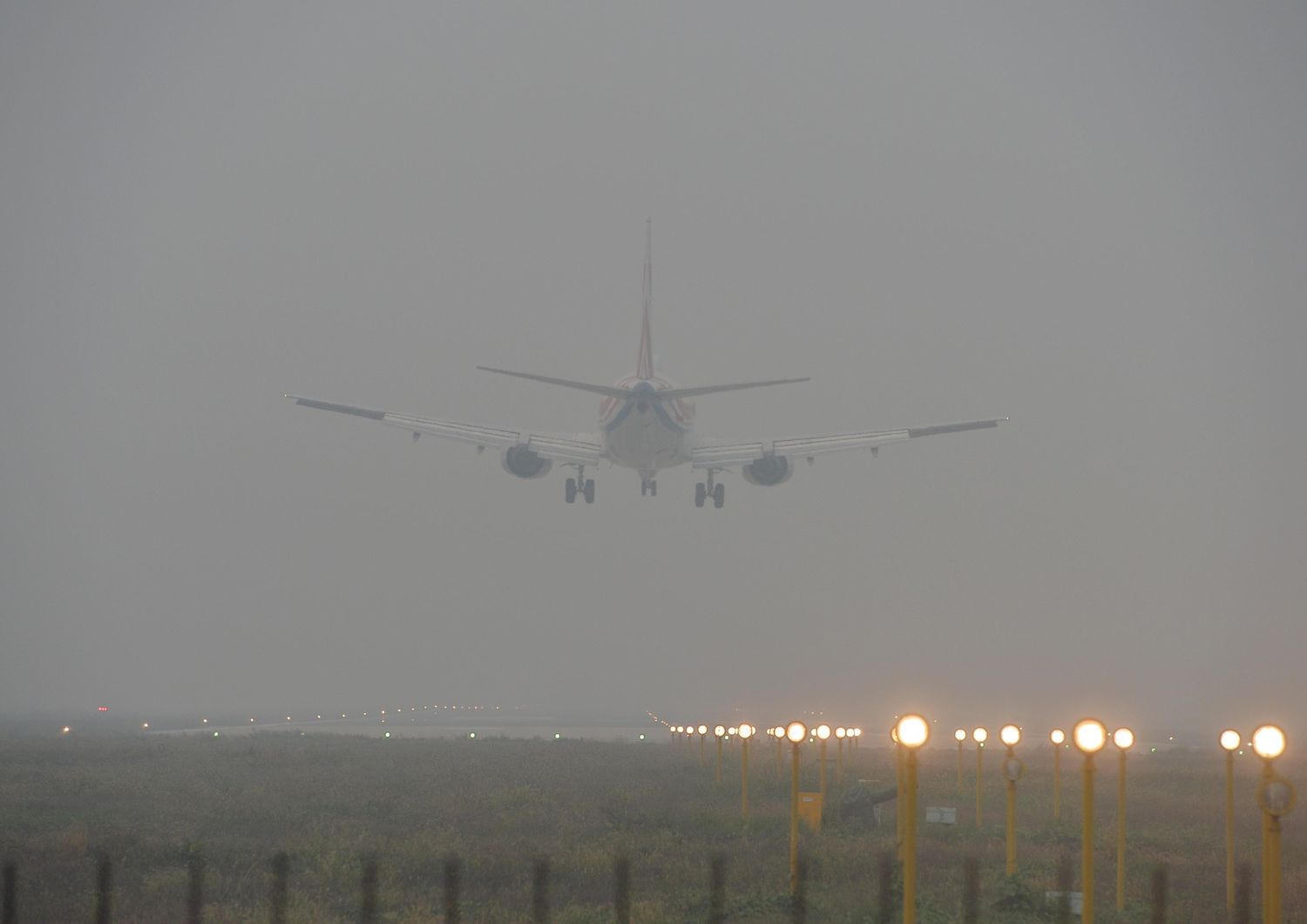 Emergenza nebbia a Fiumicino, voli in forte ritardo