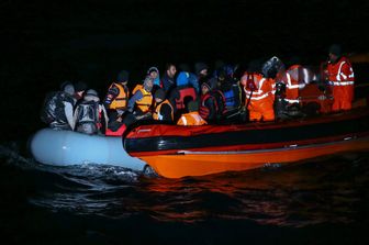 migranti in mare immigrati (Afp)&nbsp;