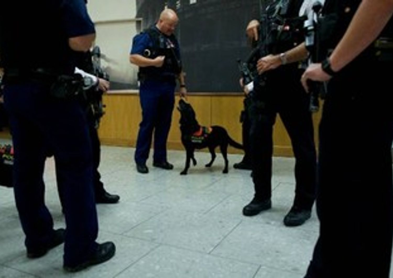 &nbsp;polizia britannica poliziotti inglese - Afp