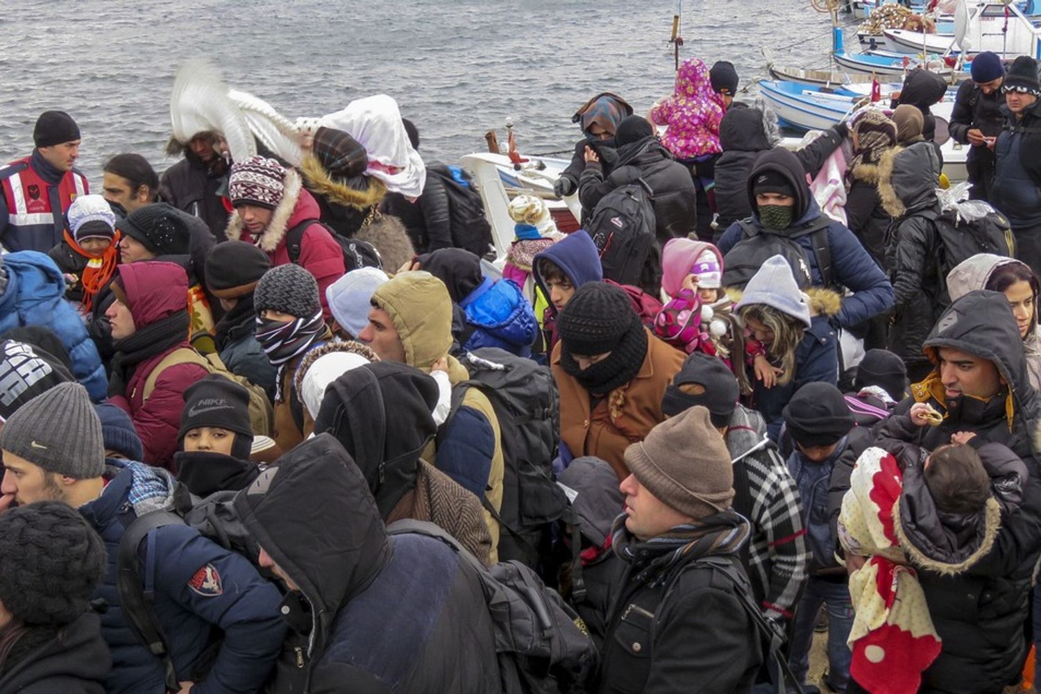 &nbsp;migranti turchia (Afp)