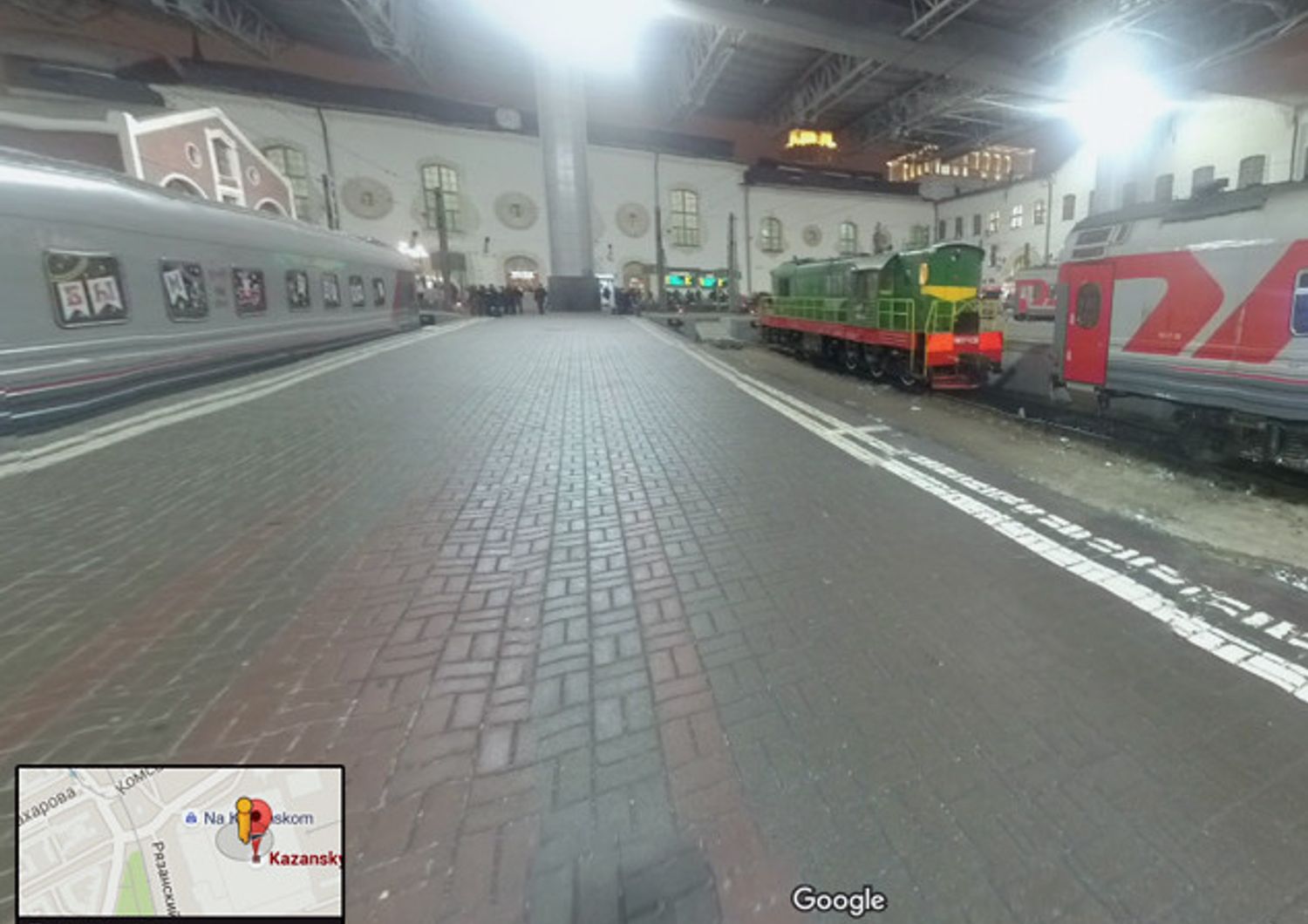 stazione Kazan Mosca (google)&nbsp;