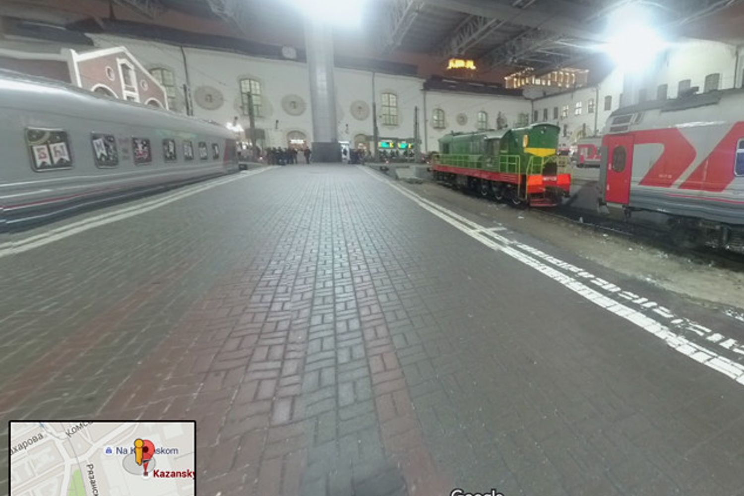 stazione Kazan Mosca (google)&nbsp;