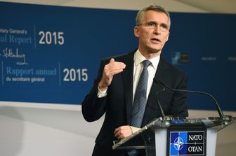Jens Stoltenberg, segretario generale Nato (afp)&nbsp;