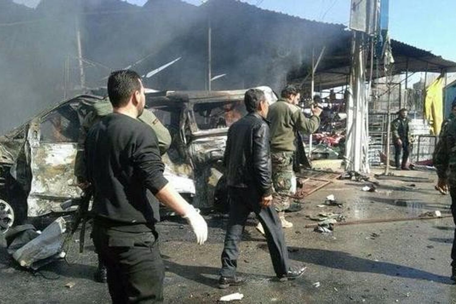 &nbsp;attacco Isis a damasco (Twitter)