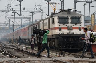 Treno, binario, India (Afp)&nbsp;