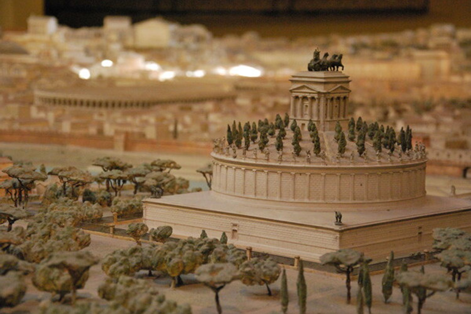 &nbsp;Ricostruzione Roma antica, piazza Augusto imperatore