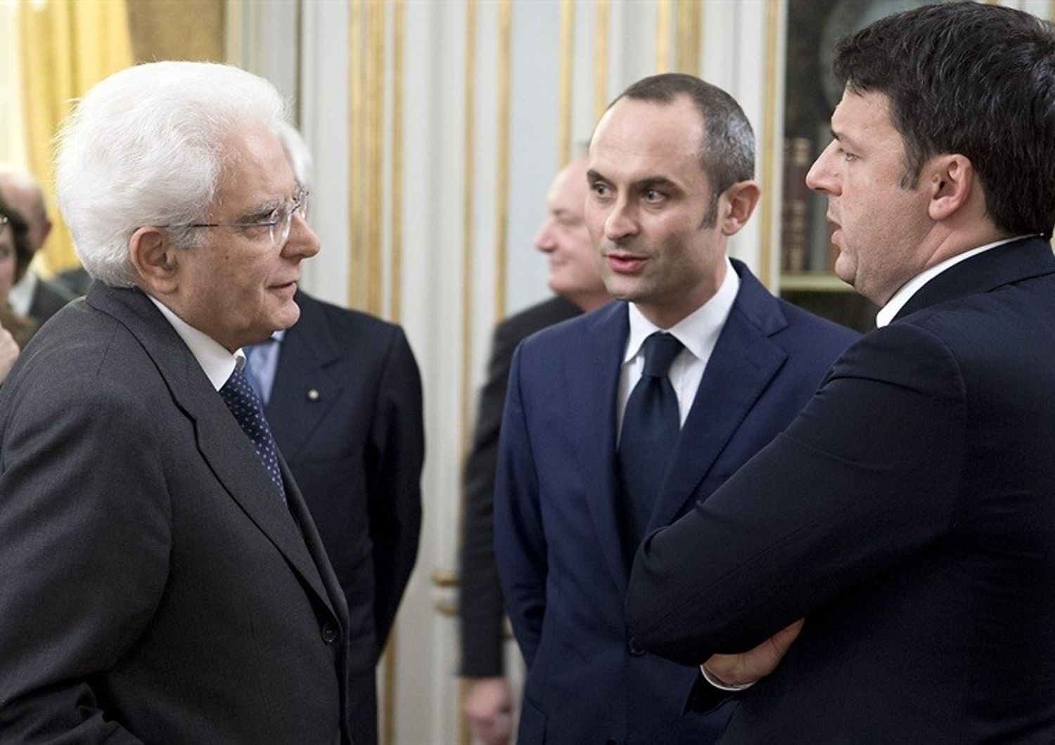 Con Matteo Renzi ed il neo ministro Enrico Costa (gennaio 2016)