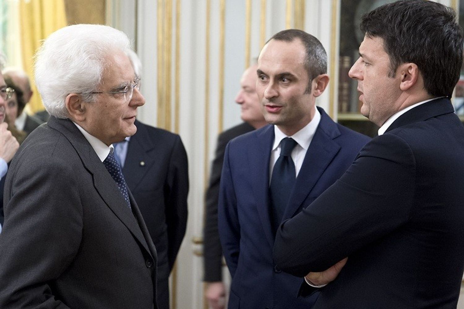 Con Matteo Renzi ed il neo ministro Enrico Costa (gennaio 2016)