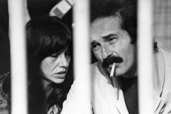 1982 Roma, Aula Bunker, il brigatista Valerio Morucci e Adriana Faranda durante il primo processo Moro (AGF)&nbsp;
