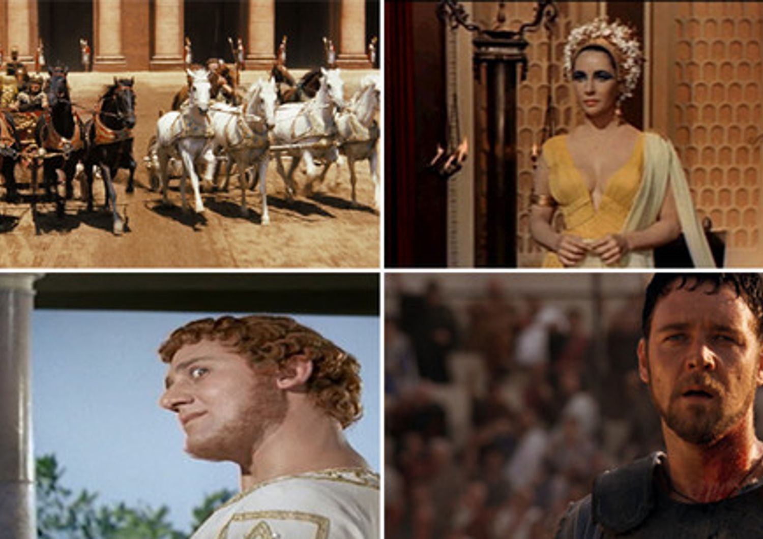 Collage film antica Roma&nbsp;