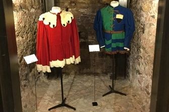 I costumi del corteo storico del Palio di Siena