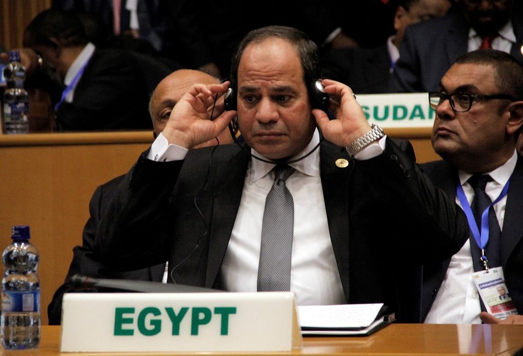 Abdel Fattah el-Sisi, presidente dell'Egitto (Afp)&nbsp;