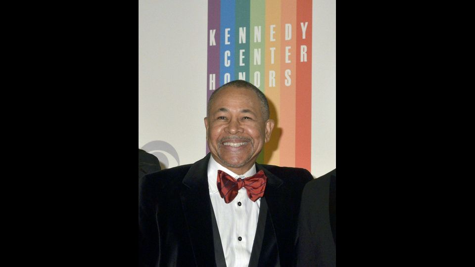 Maurice White, leader degli Earth Wind &amp; Fire - 5 febbraio 2016 (Afp)&nbsp;