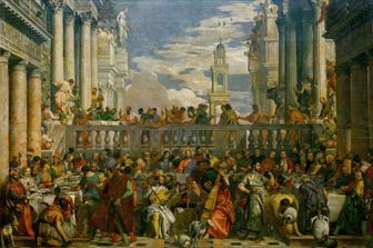 &nbsp;Nozze di Cana dipinto di Paolo Veronese