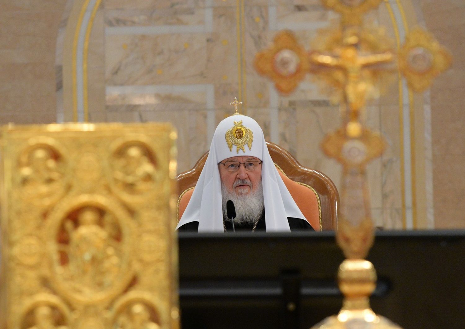 &nbsp;Patriarca di Mosca, Kirill (Afp)