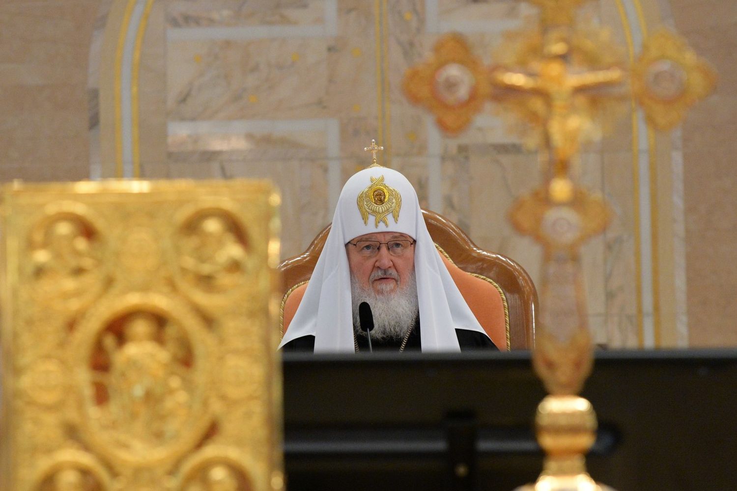 &nbsp;Patriarca di Mosca, Kirill (Afp)