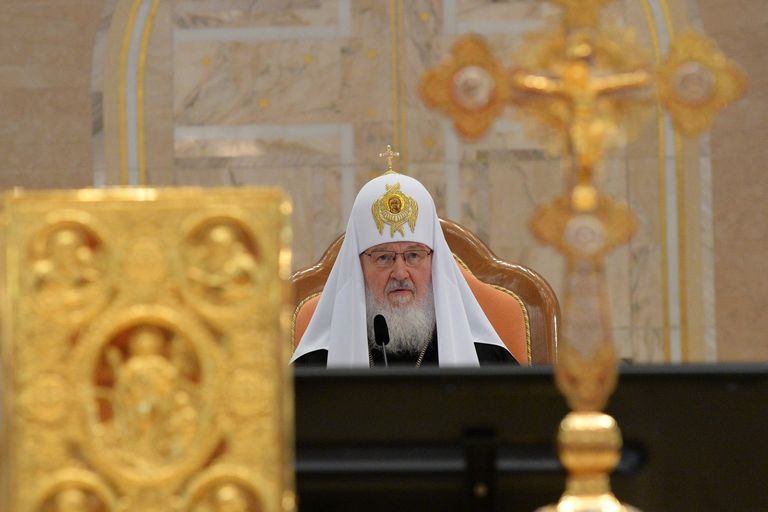 &nbsp;Patriarca di Mosca, Kirill (Afp)