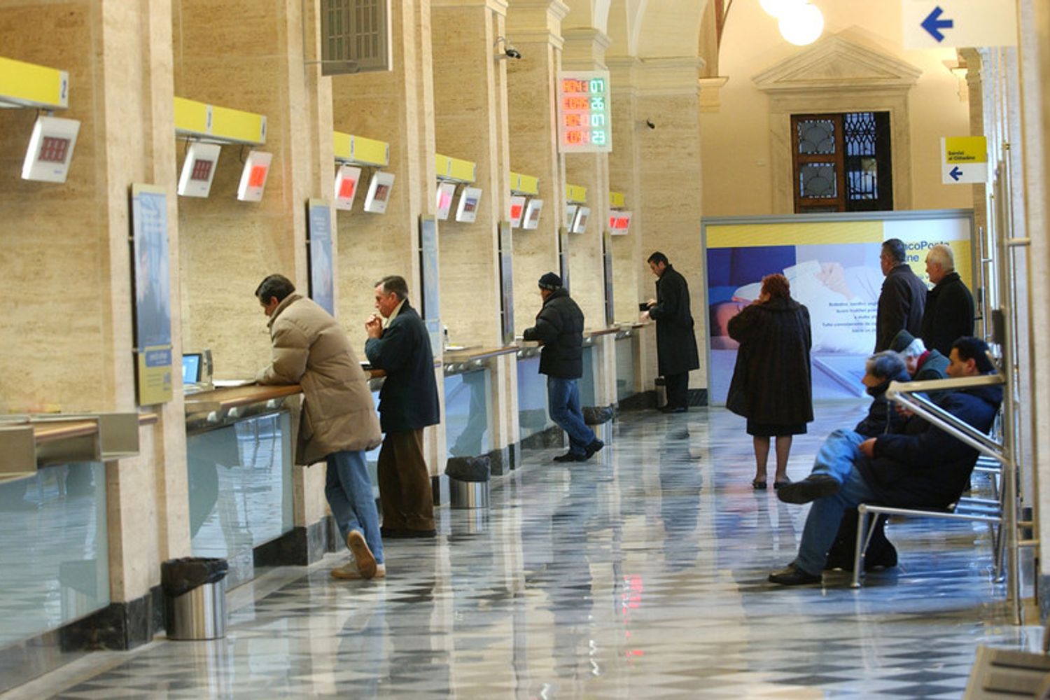 Ufficio postale, Poste Italiane, Posta (Agf)&nbsp;