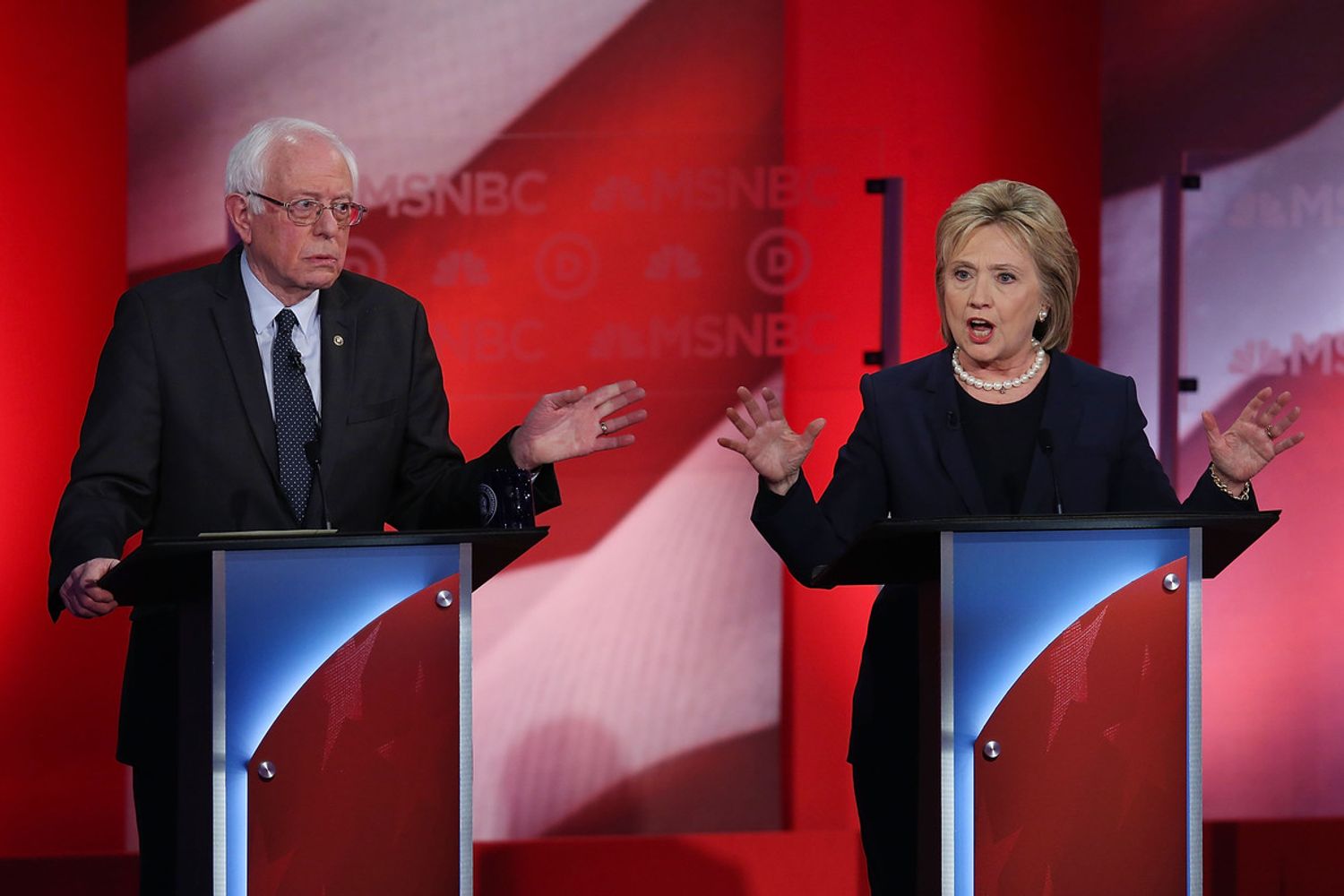 &nbsp;Clinton Sanders (Afp)