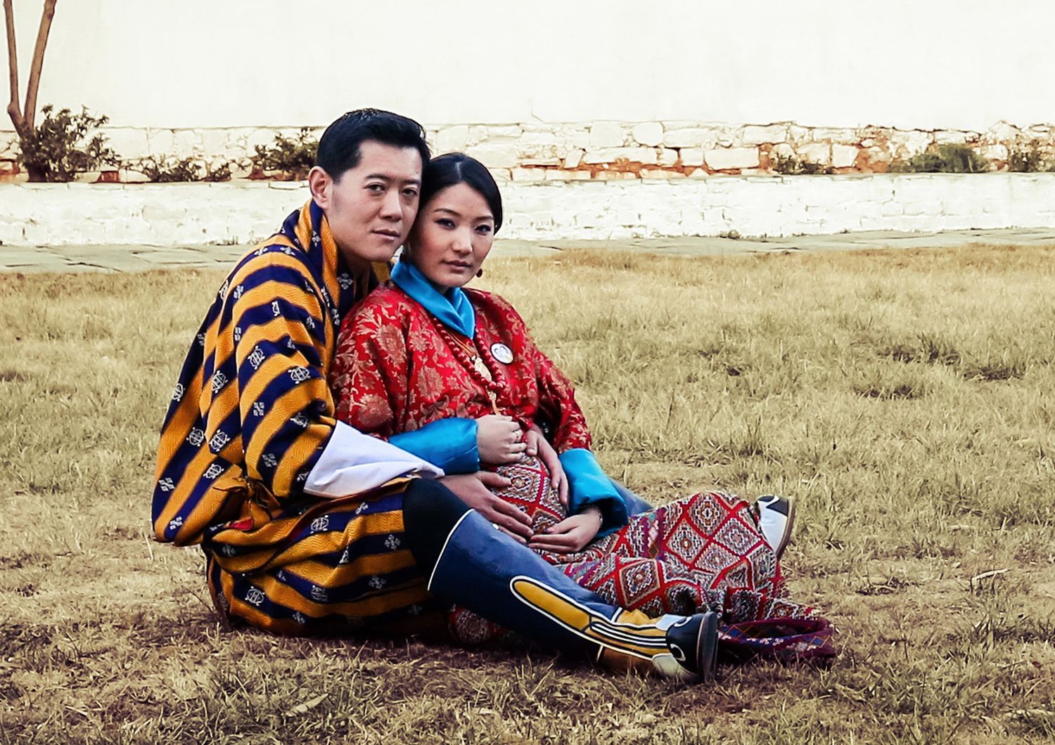 Bhutan la coppia reale (Afp)&nbsp;