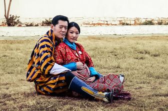 Bhutan la coppia reale (Afp)&nbsp;