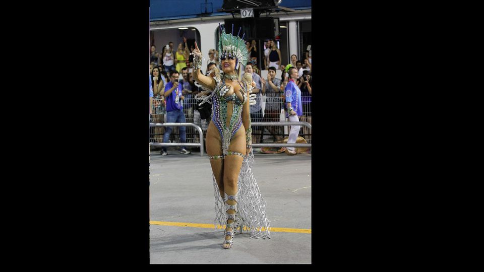 Scuola di samba Gavioes da Fiel (Afp)&nbsp;