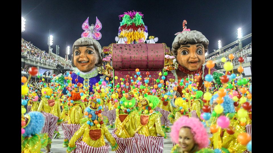 Rio citta' in festa per il carnevale (Afp)&nbsp;
