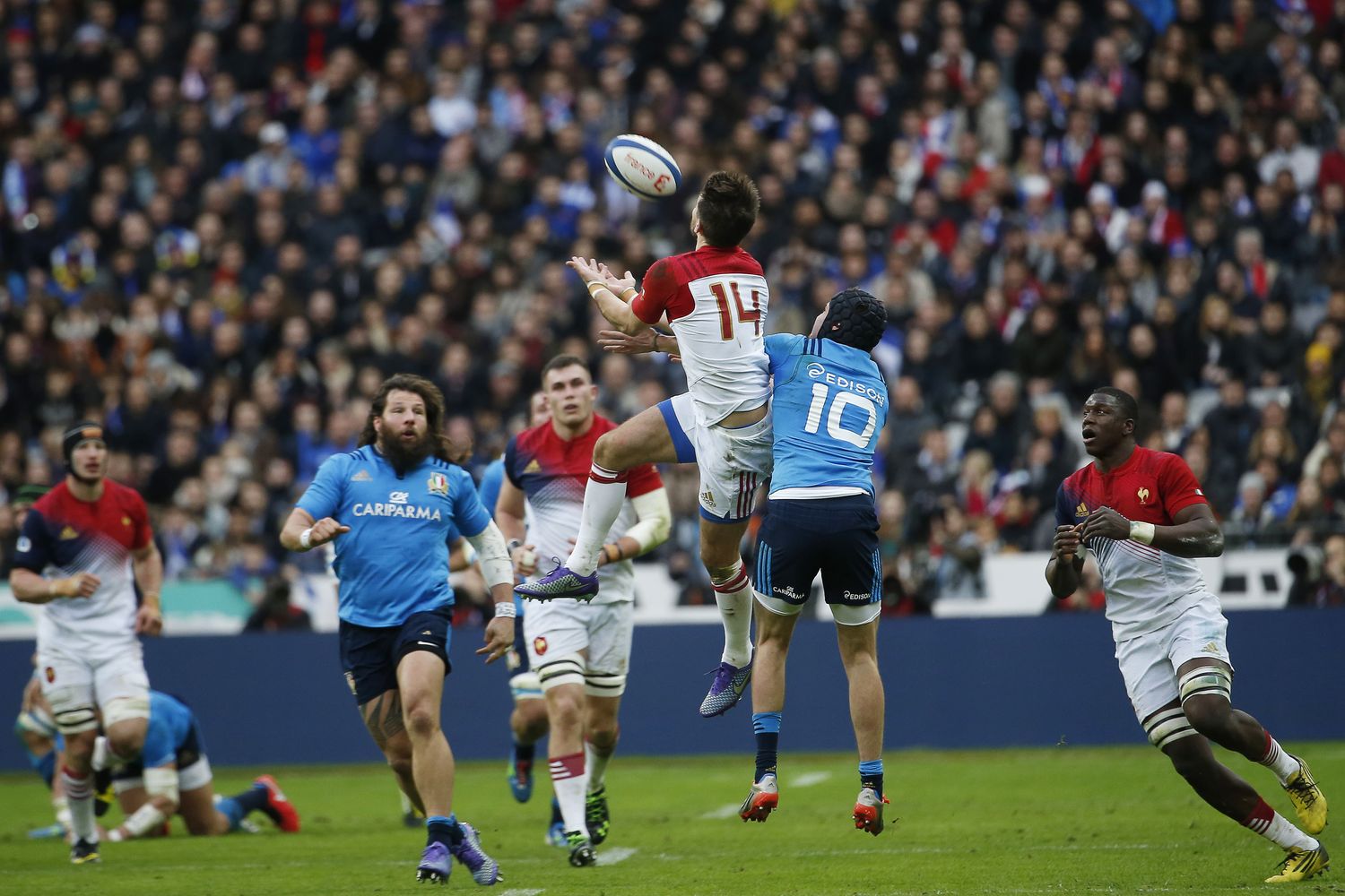 Rugby 6 nazioni Francia Italia (Afp)&nbsp;