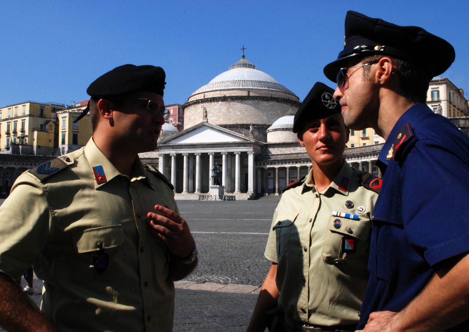 Esercito a Napoli strade sicure (Agf)&nbsp;