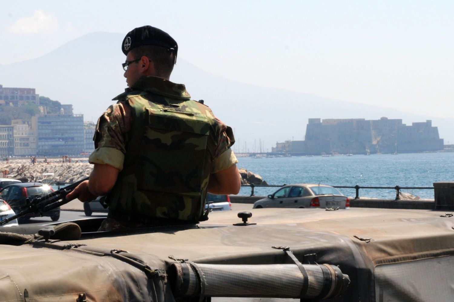 Esercito a Napoli strade sicure (Agf)&nbsp;