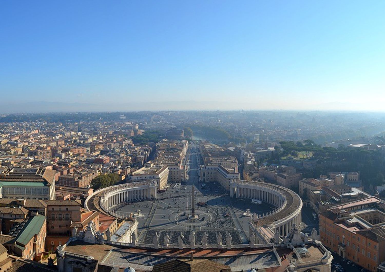 &nbsp;roma vaticano piazza san pietro - pixabay
