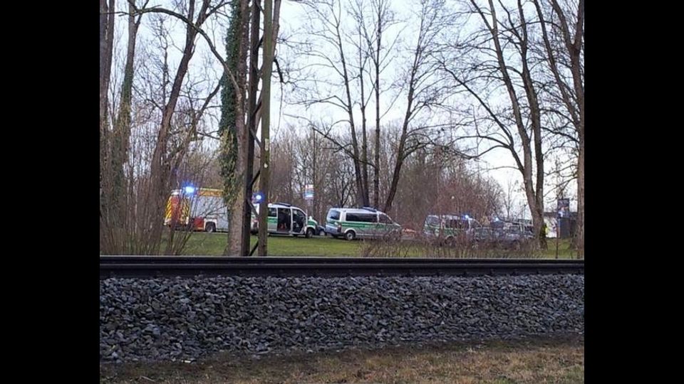 &nbsp;Baviera: lo scontro dei treni a Bad Aibling, sulla linea tra Rosenheim e Holzkirchen (fonte: &nbsp;Rosenheim24)