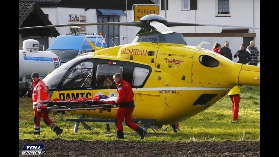 &nbsp; &nbsp;Baviera: lo scontro dei treni a Bad Aibling, sulla linea tra Rosenheim e Holzkirchen&nbsp;(fonte: Youreporter)