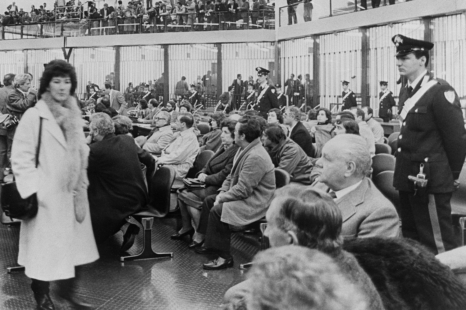 &nbsp;Maxiprocesso di Palermo - 1986 (Afp)