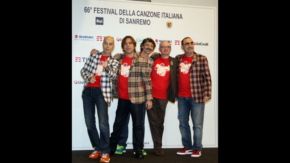 &nbsp; Sanremo 2016 - Elio e le storie tese (ravaglifoto)