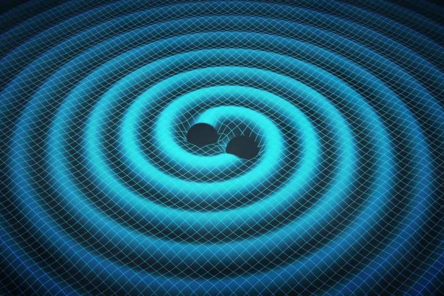 &nbsp; Fisica: le immagini artistiche delle onde gravitazionali, studiate nell'esperimento Virgo&nbsp;(foto dal sito public.virgo-gw.eu)
