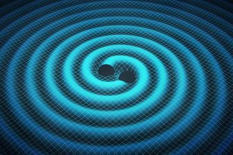 &nbsp; Fisica: le immagini artistiche delle onde gravitazionali, studiate nell'esperimento Virgo&nbsp;(foto dal sito public.virgo-gw.eu)