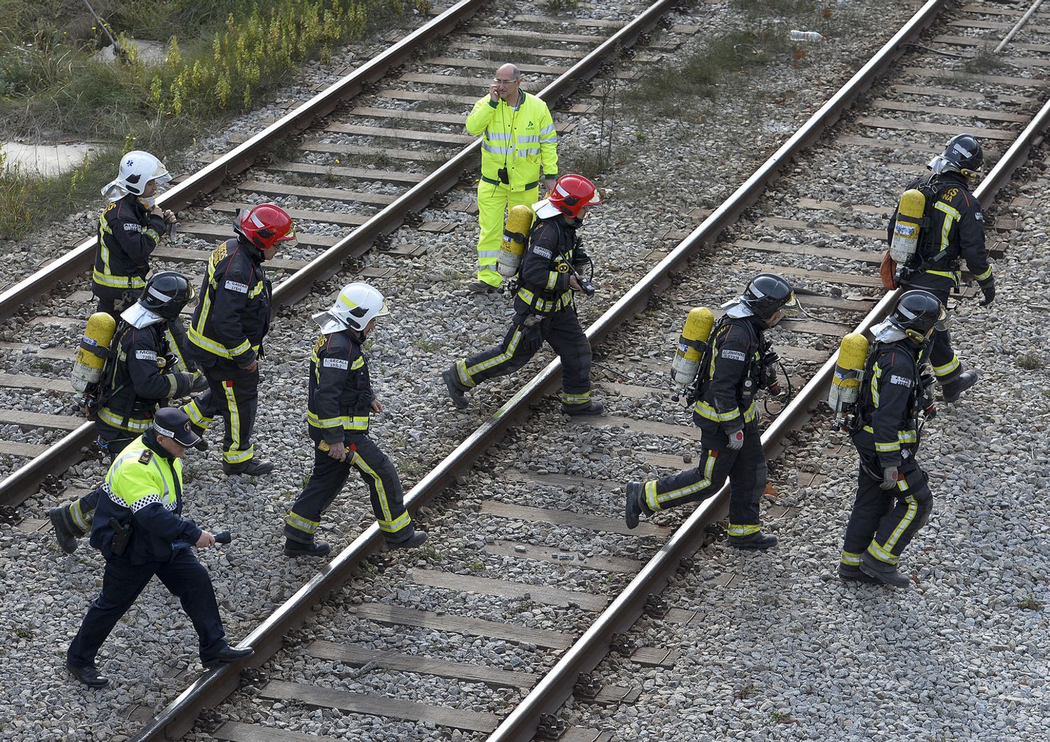 Incendio paralizza Barcellona, 72mila pendolari nel caos -&nbsp;&nbsp;Foto