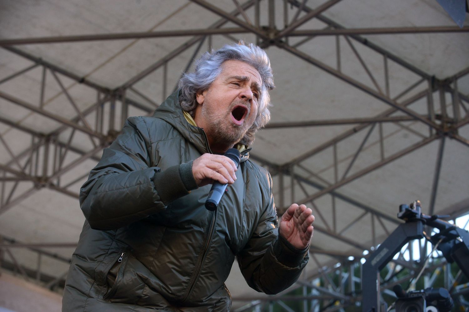 Beppe Grillo (imagoeconomica)&nbsp;