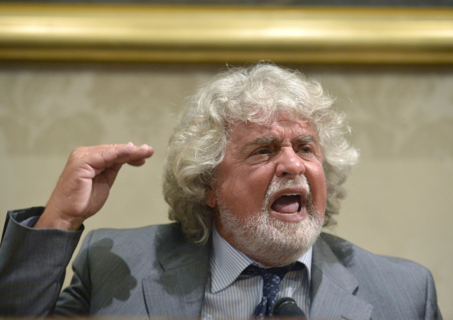 Beppe Grillo (imagoeconomica)&nbsp;