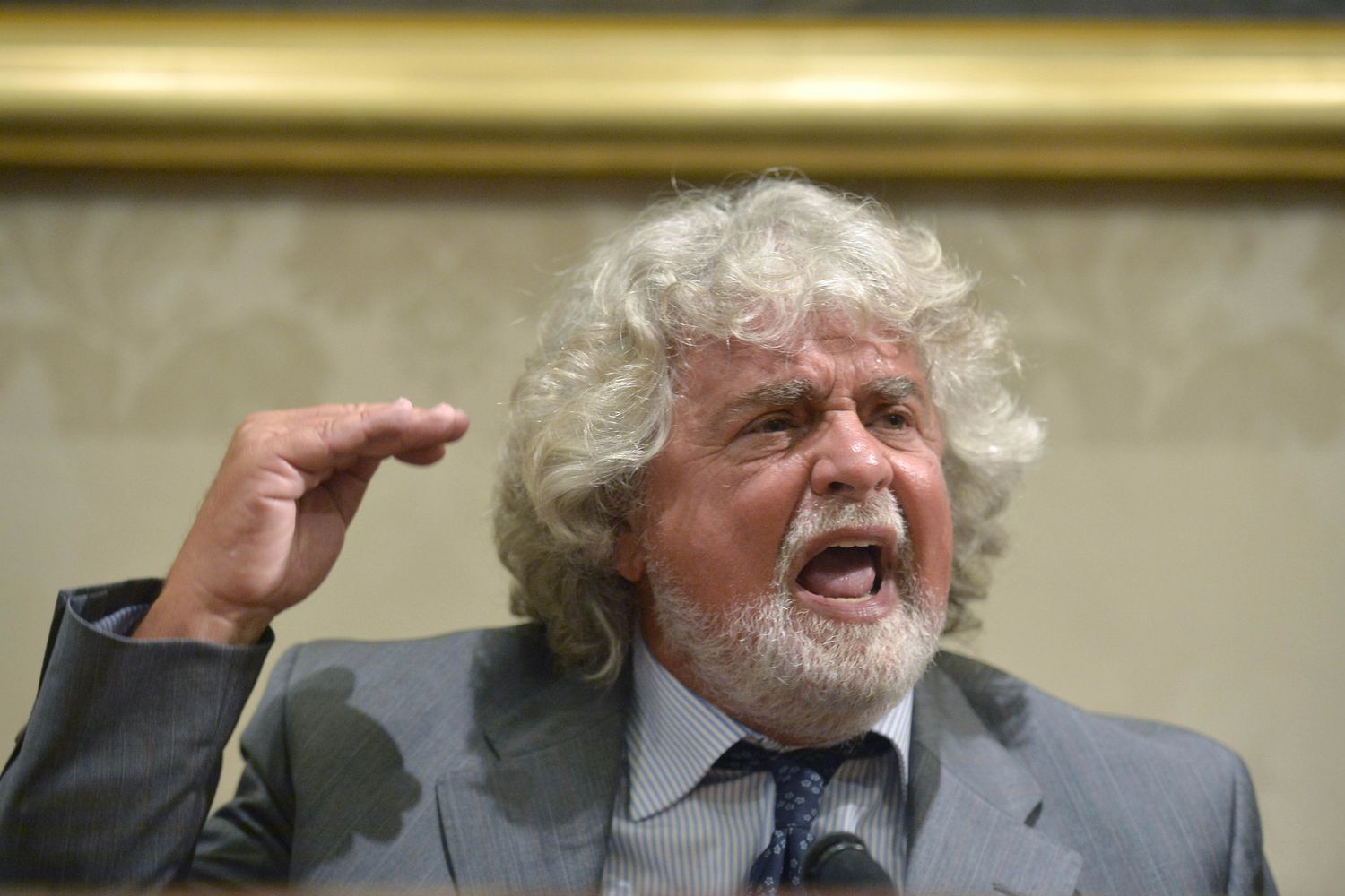 Beppe Grillo (imagoeconomica)&nbsp;