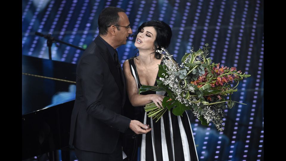 Sanremo. 66 Festival della Canzone Italiana, seconda serata. Nella foto Dolcenera&nbsp;