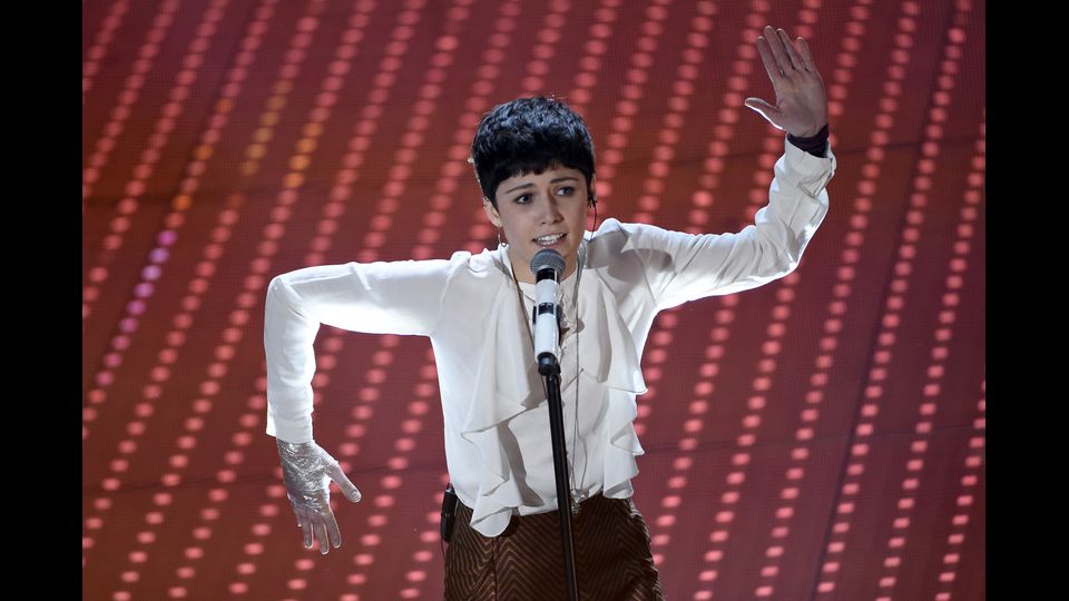 Sanremo.&nbsp;66&deg;&nbsp;Festival della Canzone Italiana, seconda serata. Nella foto Chiara Dello Iacovo&nbsp;