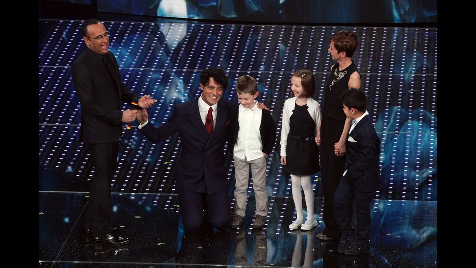 Carlo Conti e una classe elementare (Ravagli)&nbsp;