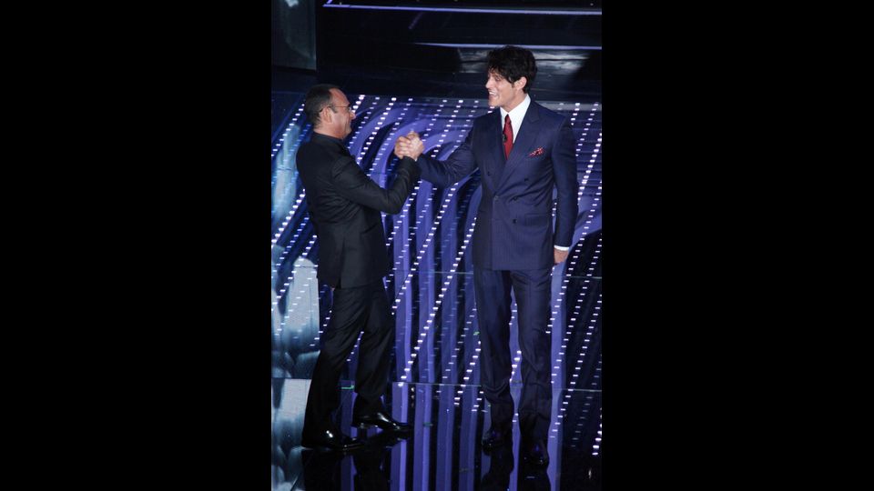 Carlo Conti e Gabriel Garko (Ravagli)&nbsp;