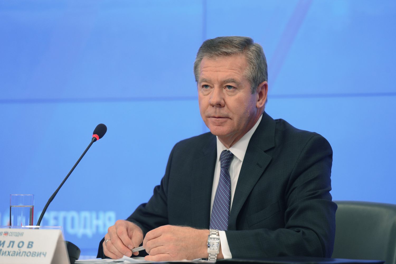 &nbsp;Gennady Gatilov ministro esteri mosca -afp