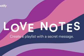 In occasione di San Valentino, Spotify lancia Love Notes, uno strumento che ti permette di creare la playlist perfetta per la persona che ami, con un messaggio nascosto &nbsp;