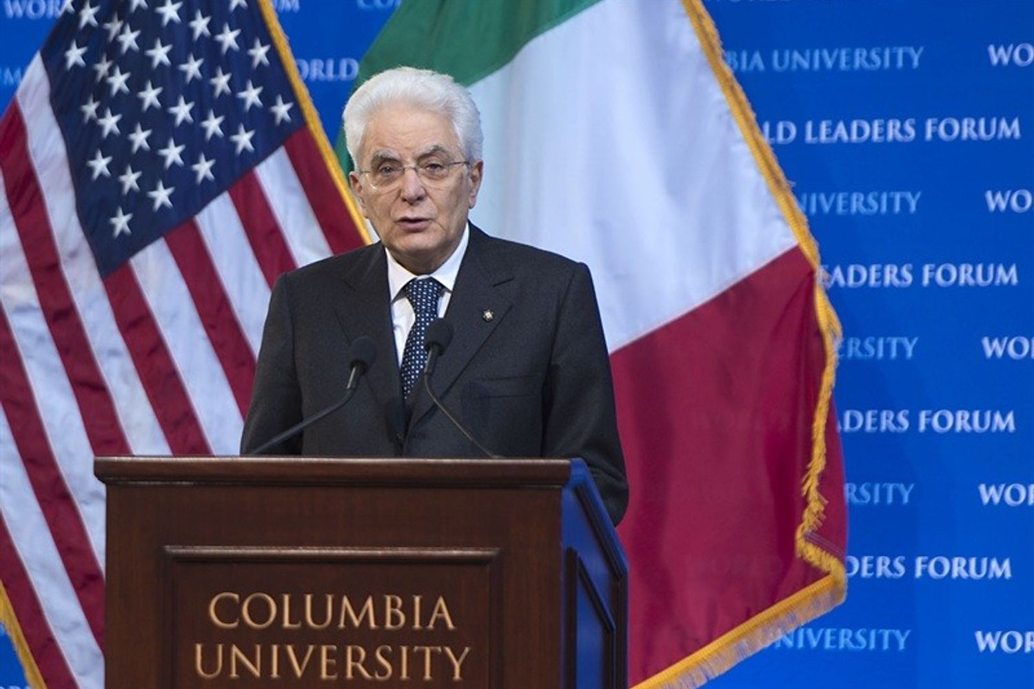 Mattarella alla Columbia University