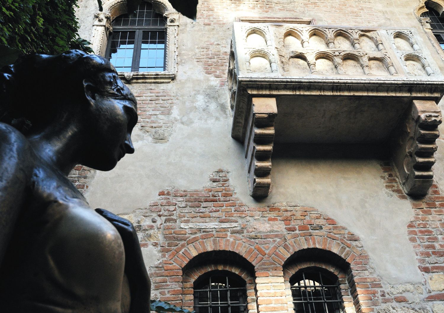 Verona, balcone giulietta, romeo e giulietta